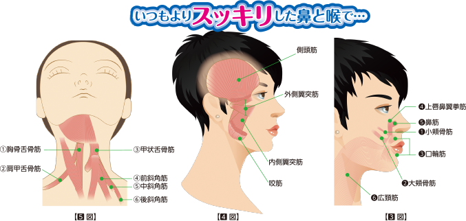 いつもよりスッキリした鼻と喉で…